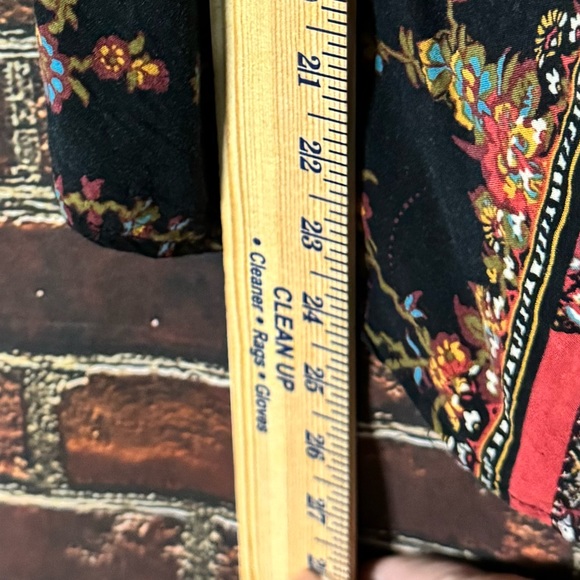 World Unity Boho Blouse Sz M - Picture 3 of 6